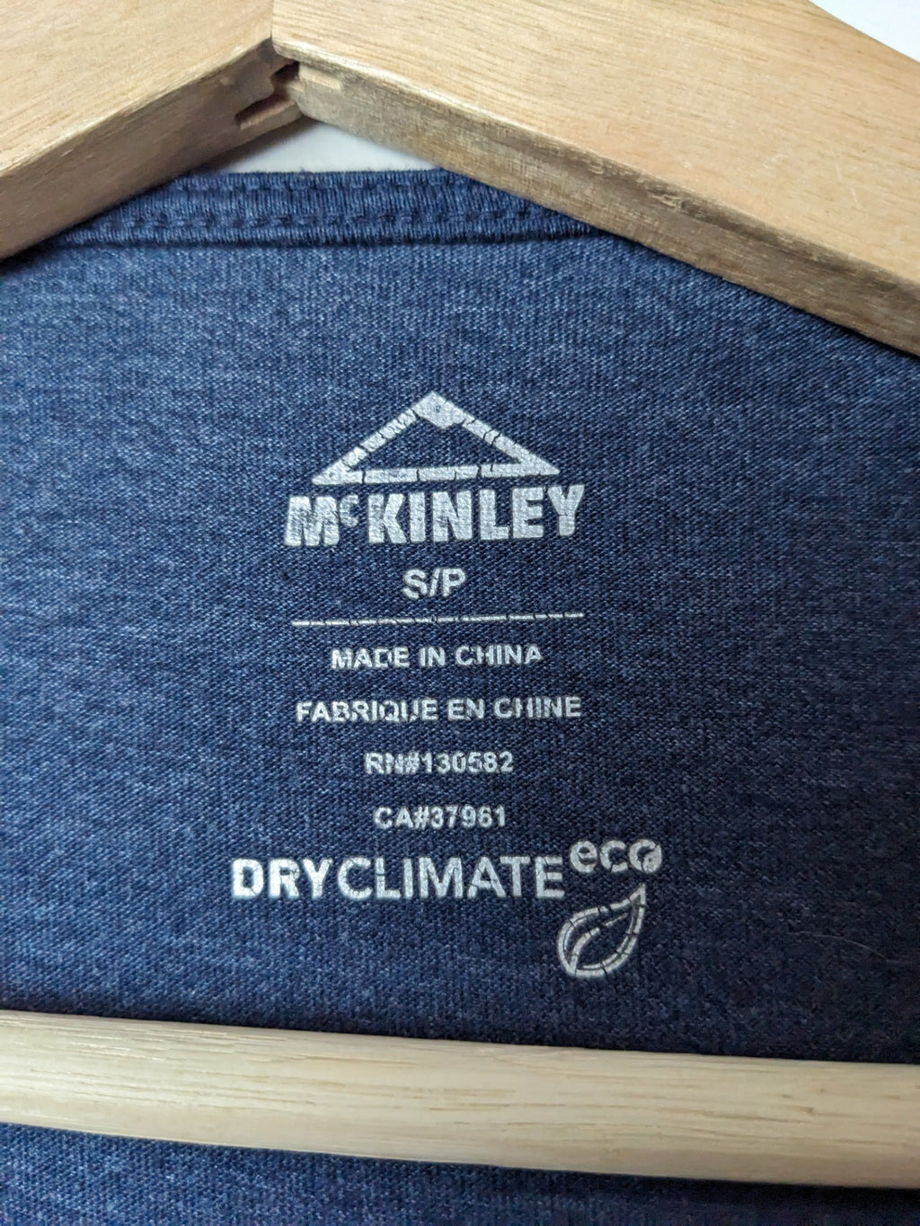 McKinley Navy Two Tone T-Shirt - S
