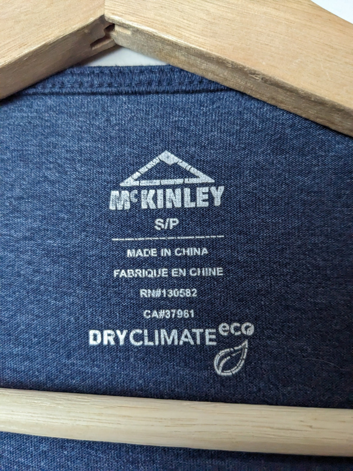 McKinley Navy Two Tone T-Shirt - S