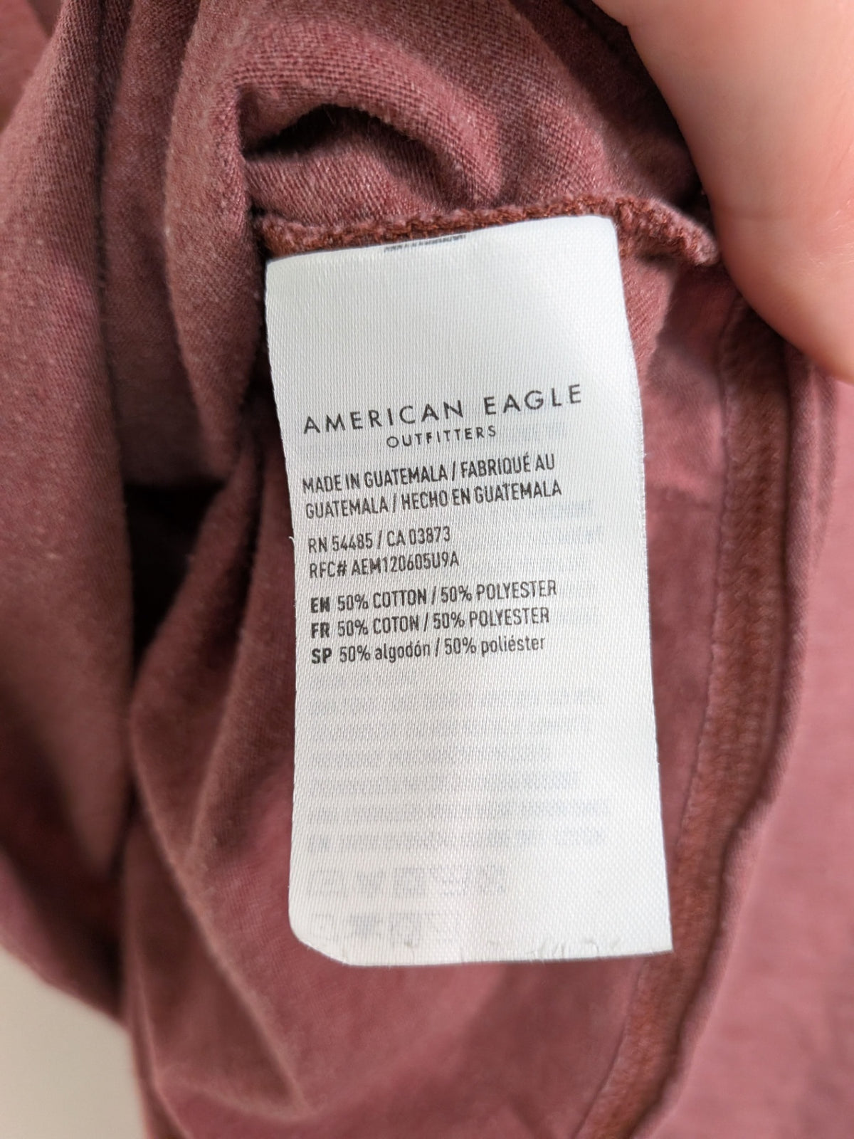 American Eagle stay grateful tee- M