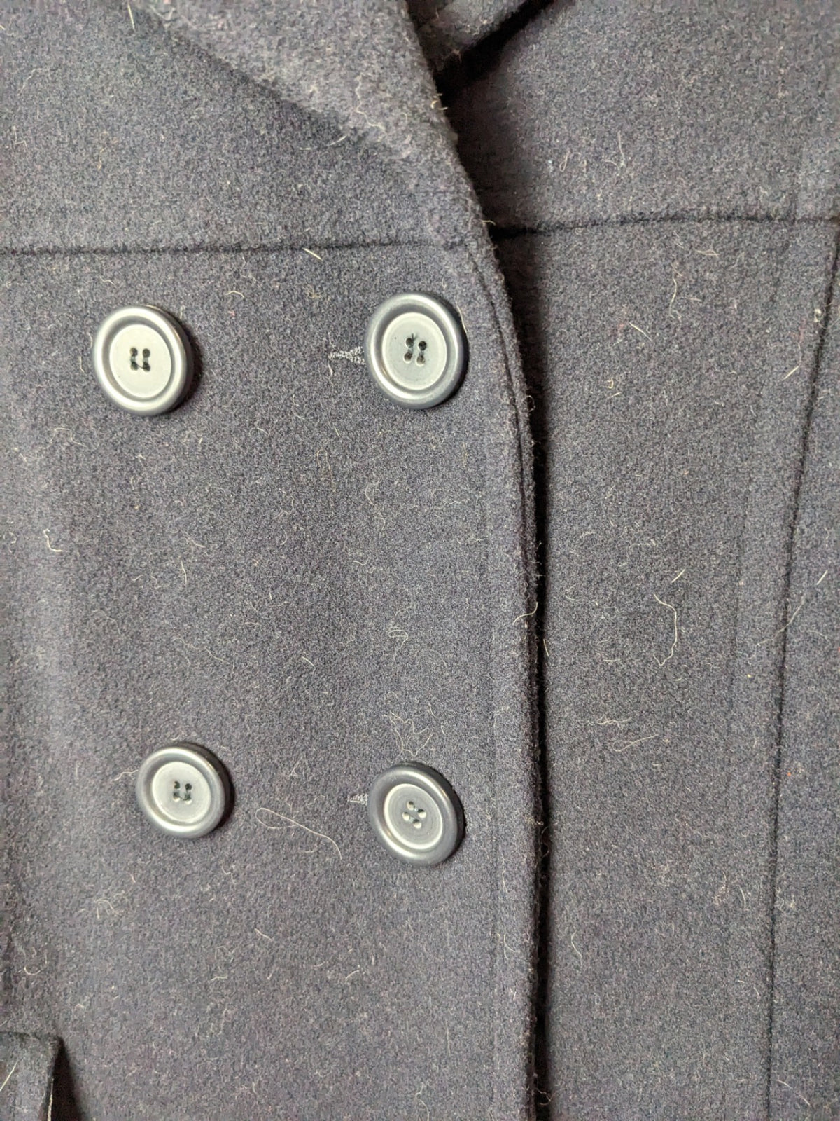 Ego Black Peacoat - L