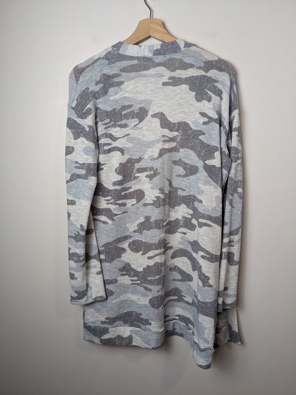 Cherish Camo Cardigan - M