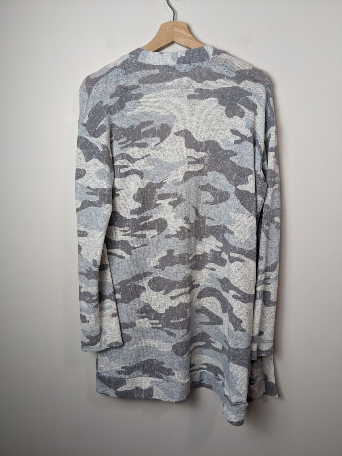 Cherish Camo Cardigan - M