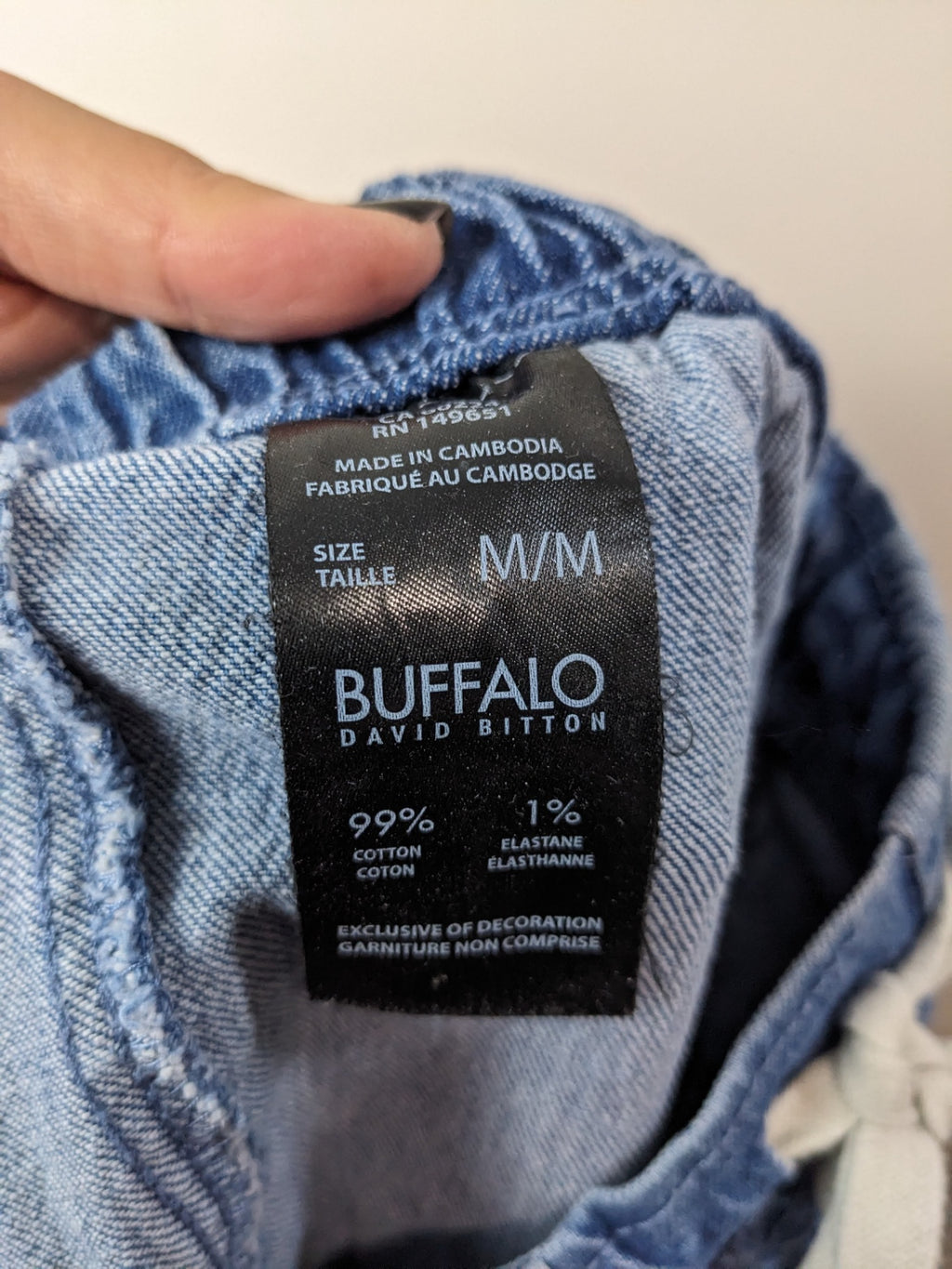Buffalo David Bitton Medium Wash Jeans - M