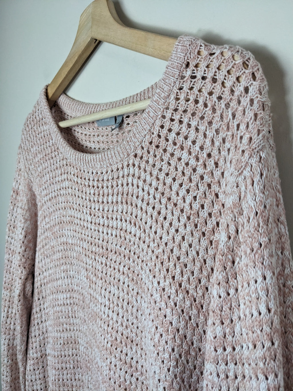 fransa pink sweater - L