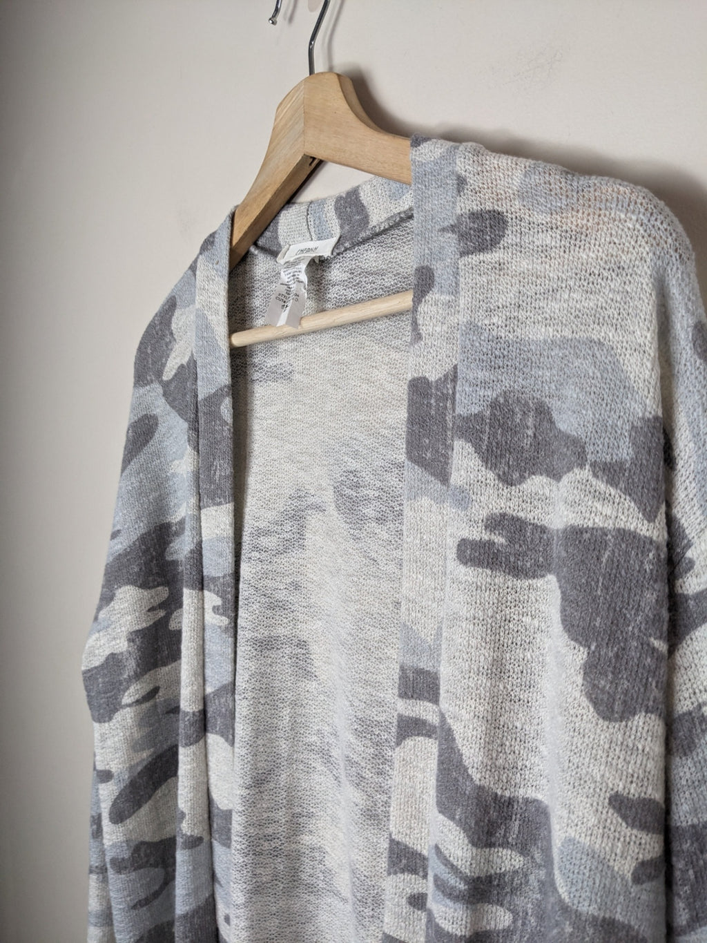 Cherish Camo Cardigan - M