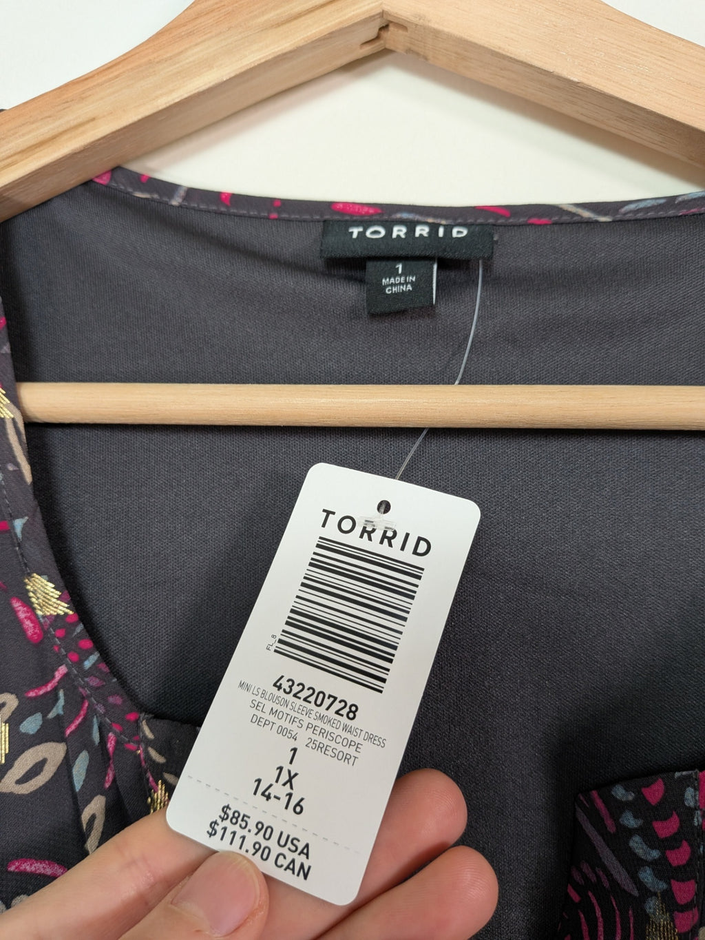 NWT Torrid dress - 1X