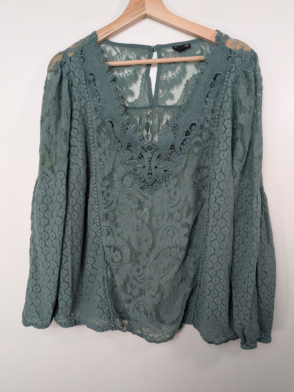 Torrid green blouse - 1X