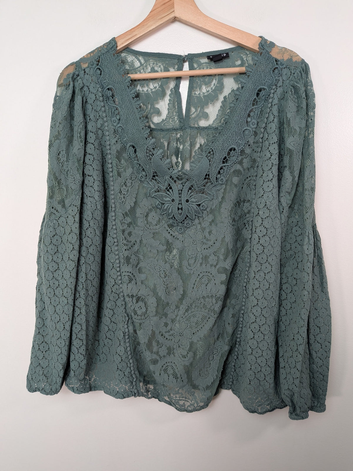 Torrid green blouse - 1X