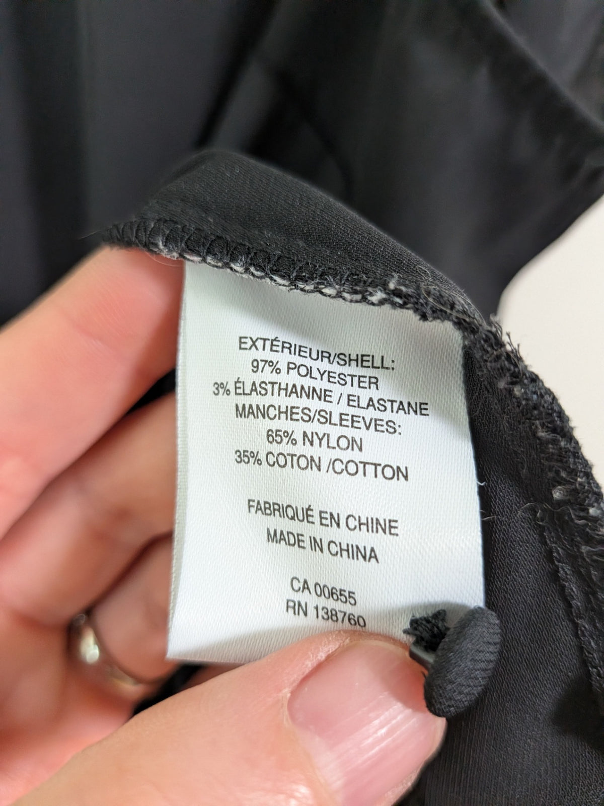 Reitmans black blouse - 2X
