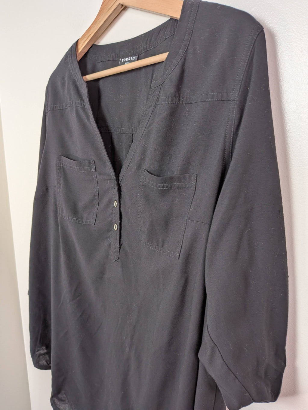 Torrid black blouse - 1X