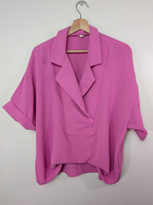 Tribal Jeans pink blouse - XL