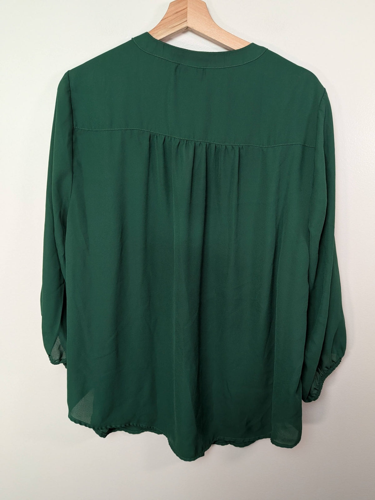 Torrid green blouse - 1X