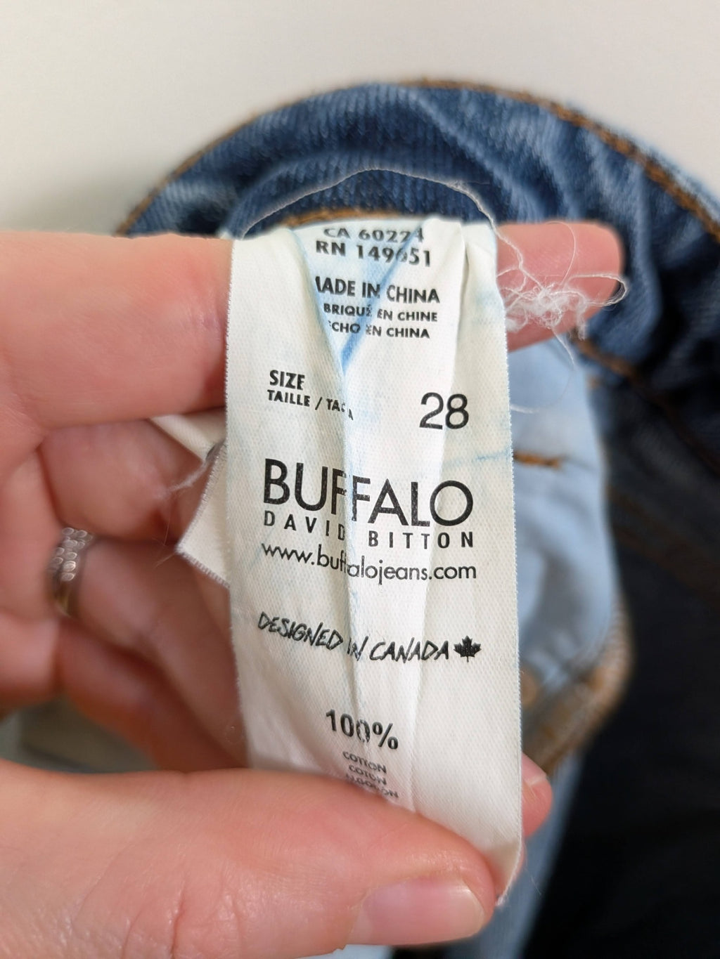 Buffalo David Bitton mom jeans - 28