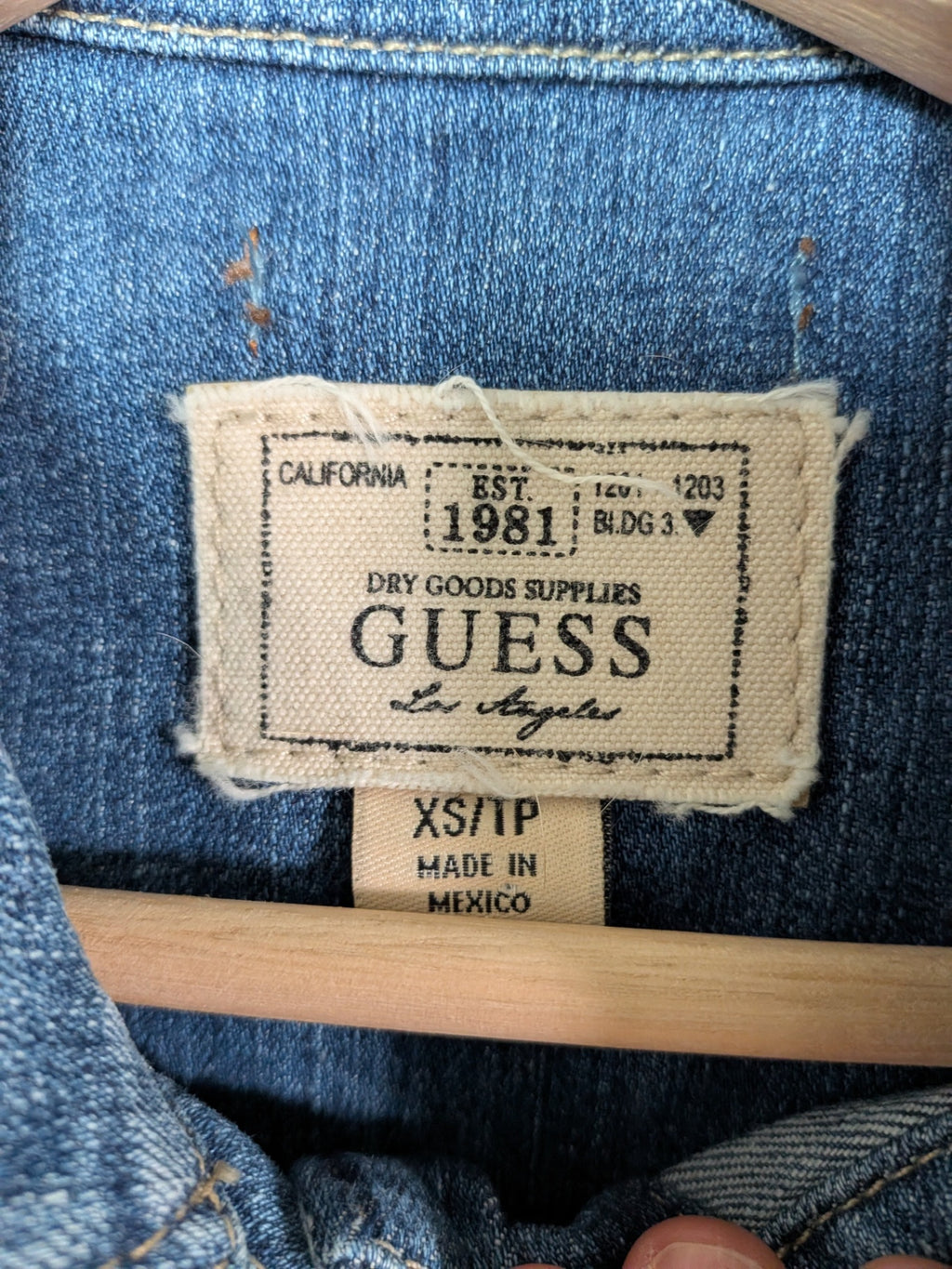 Guess denim jacket - XS