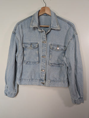Shein denim jacket - L