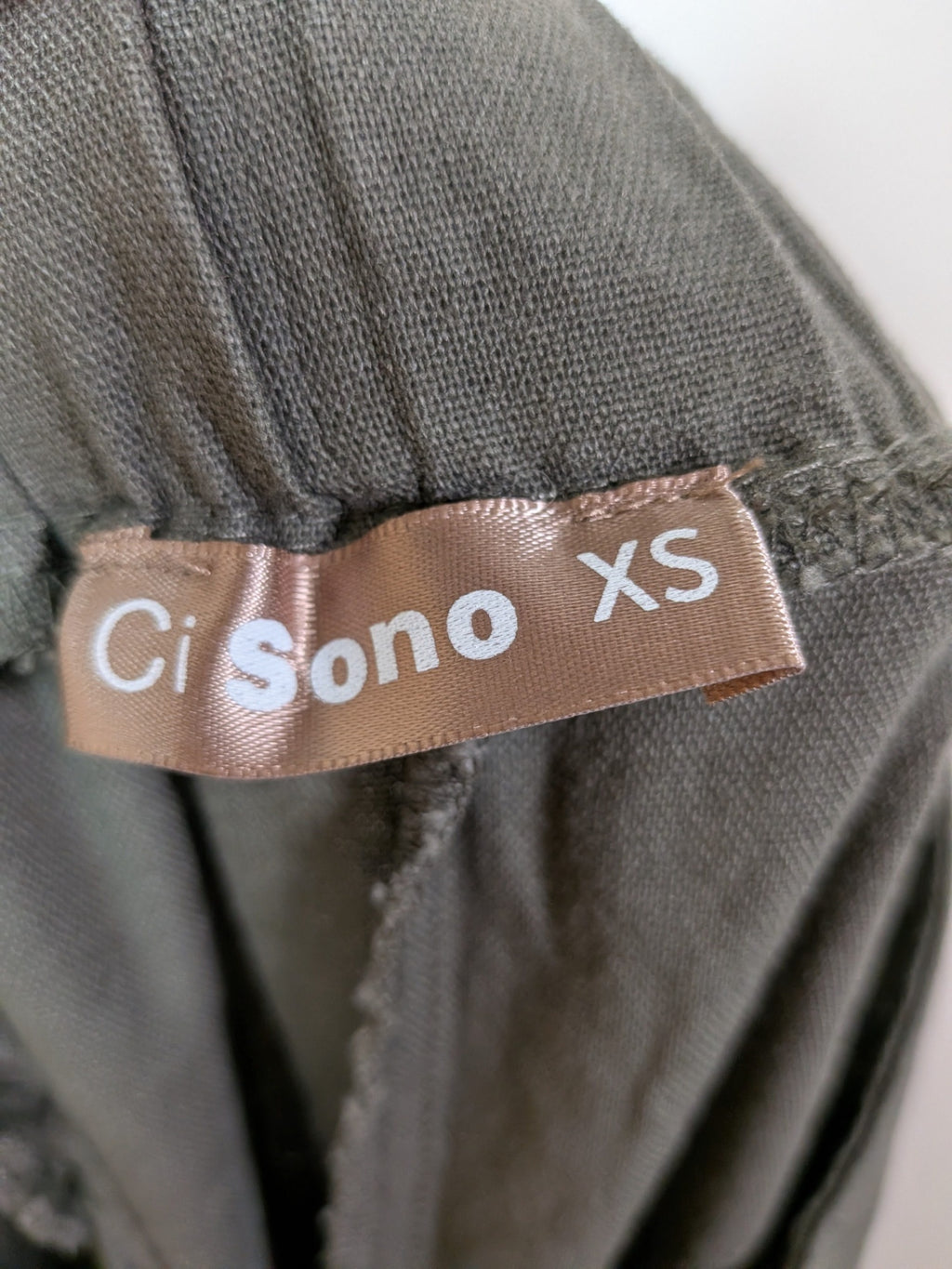 Ci Sono linen blend pants - XS