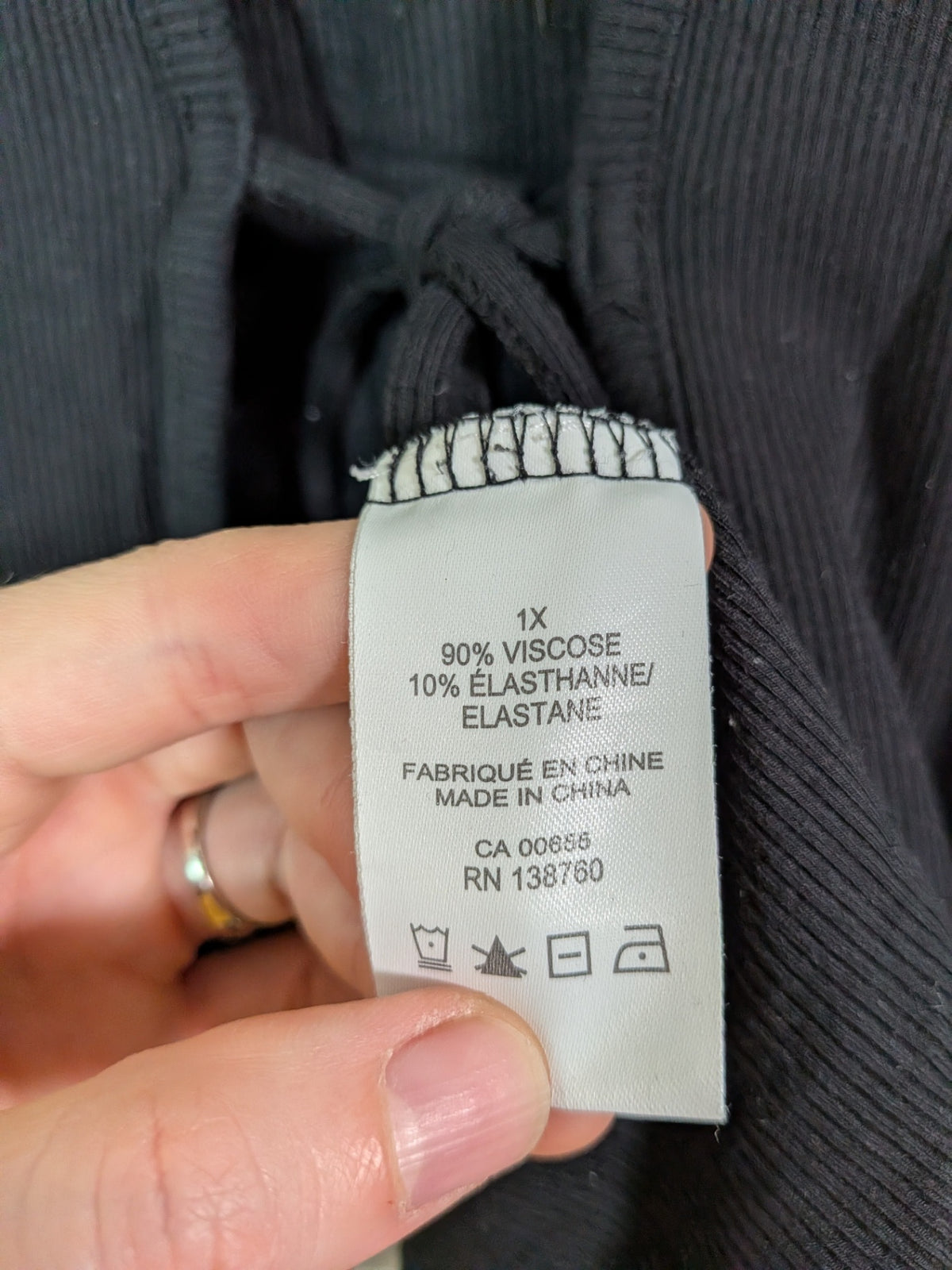 Addition Elle black cardigan - 1X