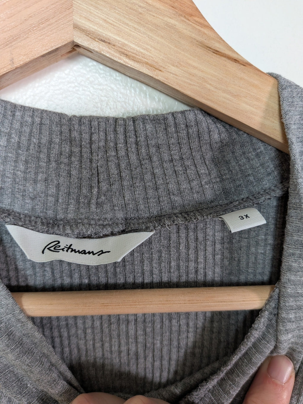 Reitmans grey tee - 3X