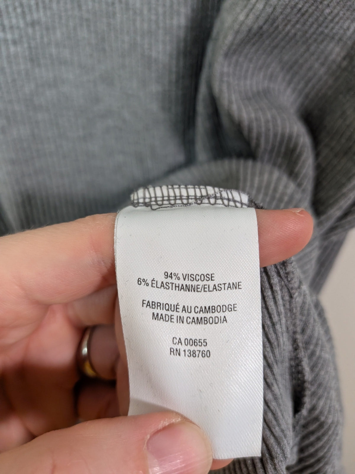 Reitmans grey tee - 3X